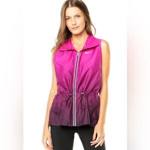 Nike Women's Dri-Fit Running Gradient Windbreaker Running Vest